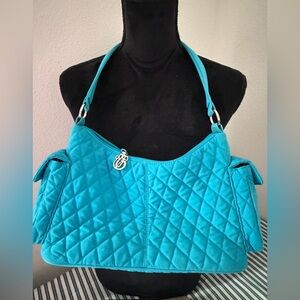Vera Bradley turqoise Quilted Handbag